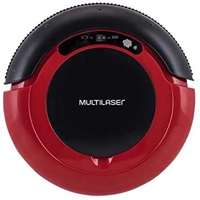 Aspirador Robô MULTILASER HO041 3 em 1 Bivolt - Vermelho/Preto