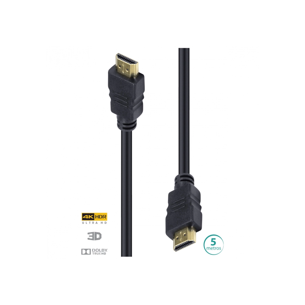 Cabo Hdmi VINIK 2.0 4k Ultra Hd 3d Conexao Ethernet 5 Metros - H20-5