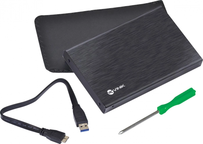 Case Externo VINIK 2.5 USB 3.0 - Preto