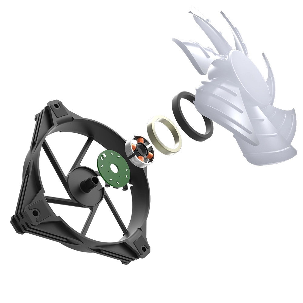 Cooler Fan MOTOSPEED Hyrax HCL603 120MM 3in1 A-RGB - Preto