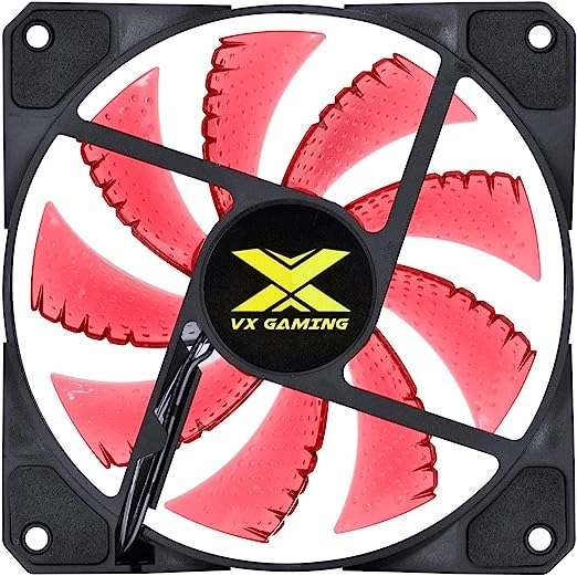 Fan/Cooler Vermelho VINIK Vx Gaming V.Lumi 33 Pontos De Led