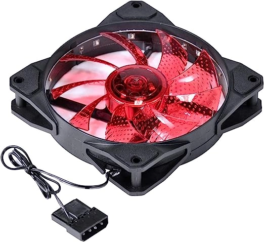 Fan/Cooler Vermelho VINIK Vx Gaming V.Lumi 33 Pontos De Led