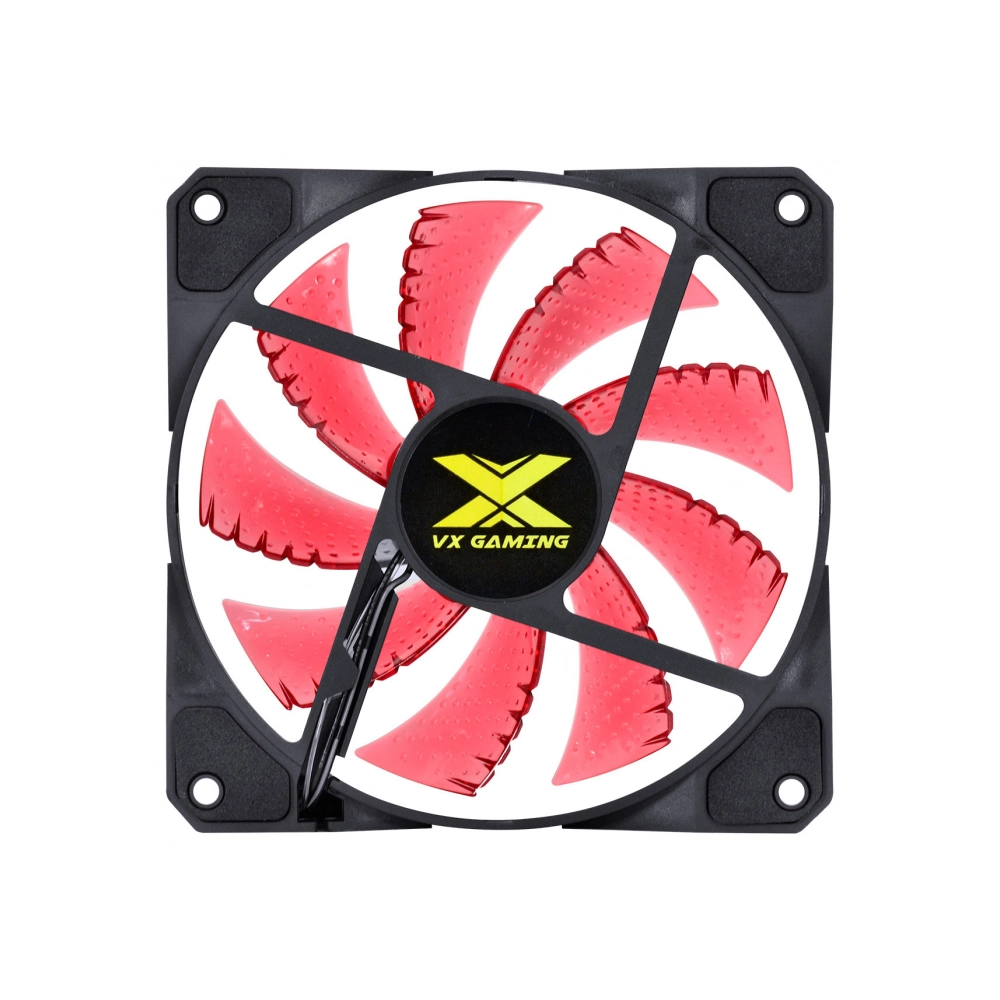 Fan/Cooler VINIK Vx Gaming V.Lumi 15 Pontos De Led 120x120 Vlumi15r - Vermelho