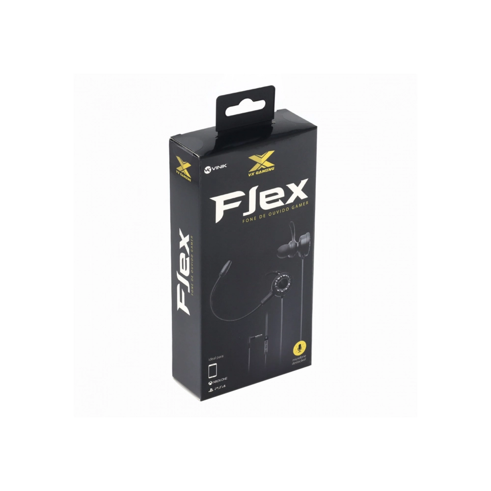 Fone De Ouvido Gamer VINIK Para Celular Vx Gaming Flex Com Microfone Destacavel