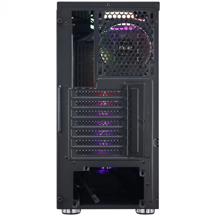Gabinete Gamer PCYES Polaris Mid Tower, RGB, com FAN