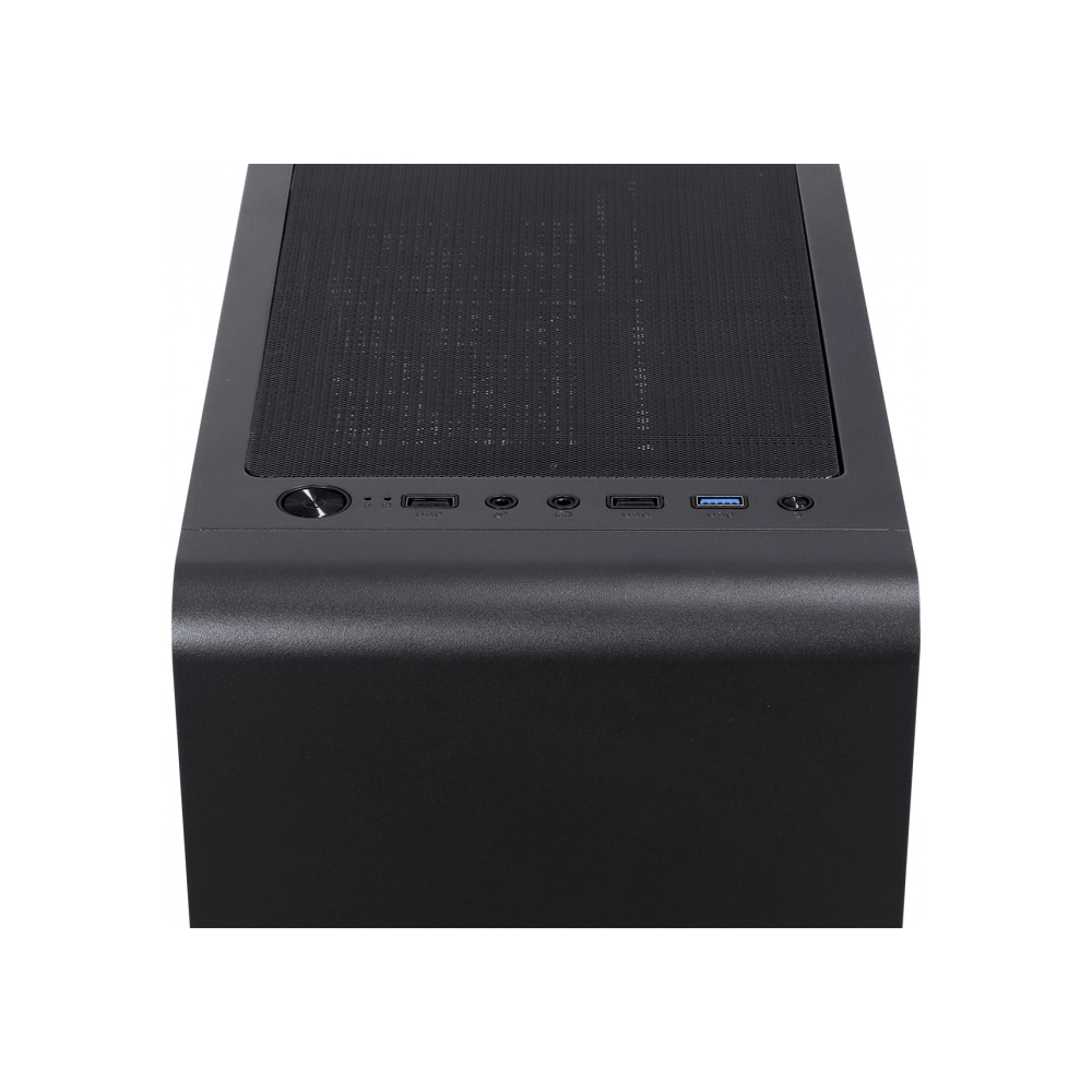 Gabinete Gamer VINIK Vx Gaming Vaux Com Janela Em Vidro Temperado - Preto