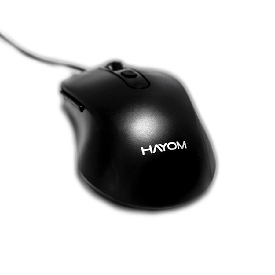 Mouse Escritório HAYOM MU2902 Ambidestro Usb Com Fio