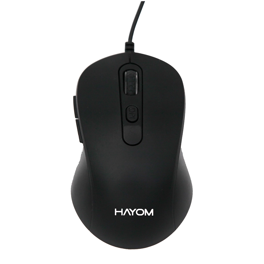 Mouse Escritório HAYOM MU2902 Ambidestro Usb Com Fio