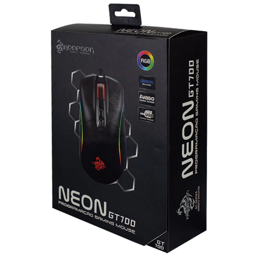 Mouse Game HOOPSON 4 In 1 Light - Dpi 1000/2000/3000/4000