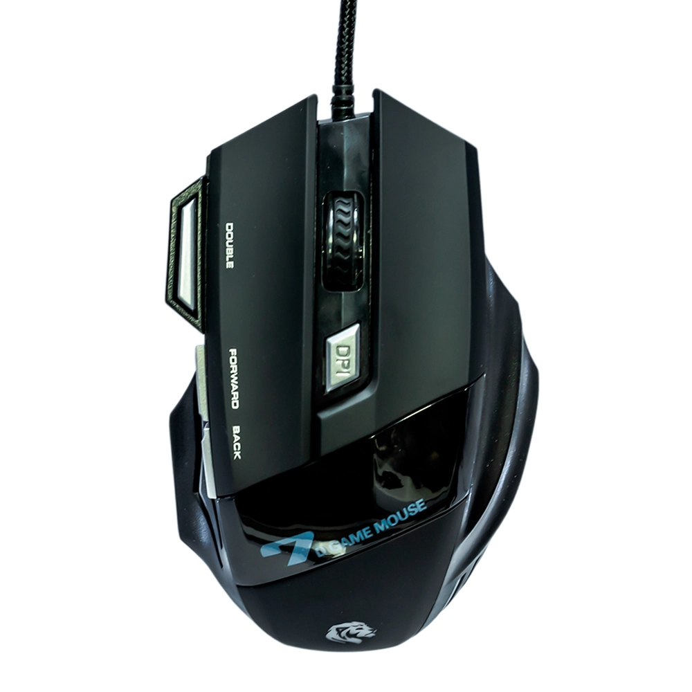 Mouse Gamer HAYOM 7D, Led, 3200DPI
