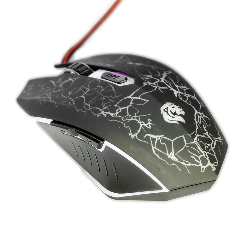 Mouse Gamer HAYOM MU2912 USB LED RGB 2400 DPI