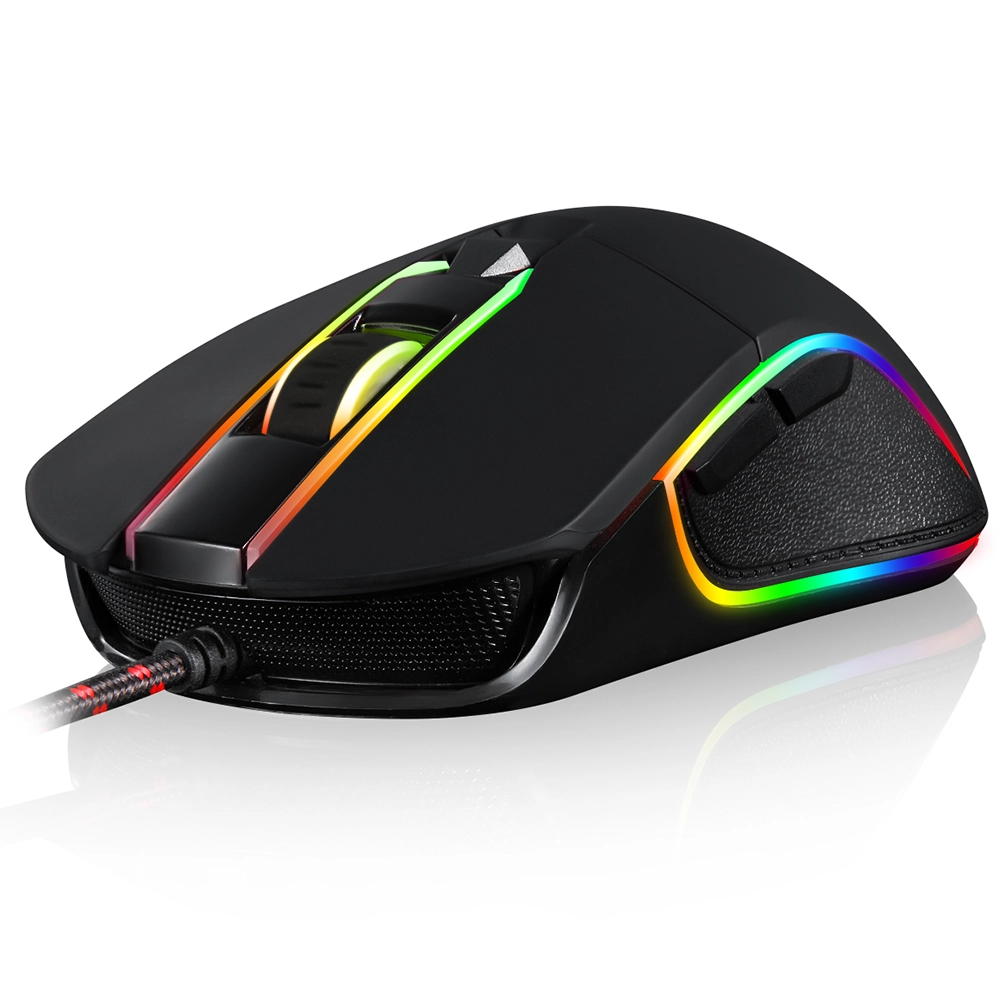 Mouse Gamer MOTOSPEED V30, Chroma RGB, 6 Botões, 7000dpi - Preto