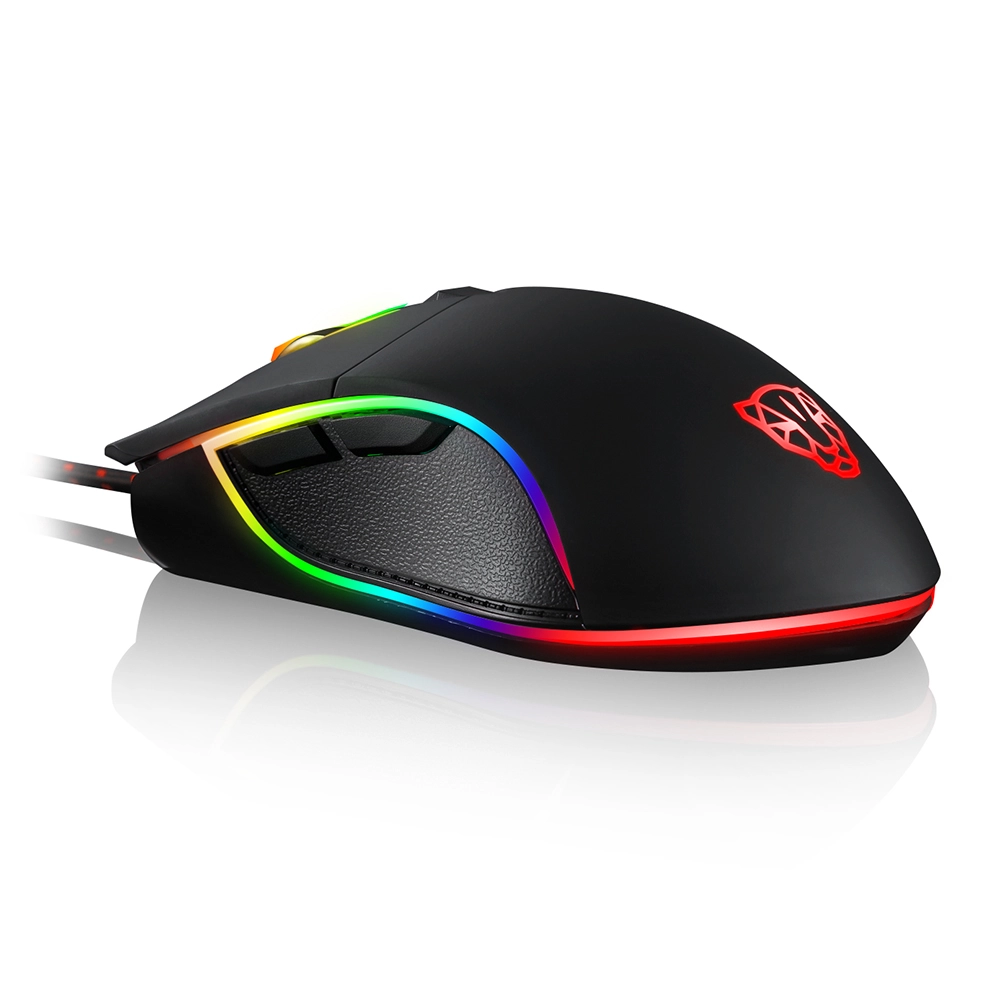 Mouse Gamer MOTOSPEED V30, Chroma RGB, 6 Botões, 7000dpi - Preto
