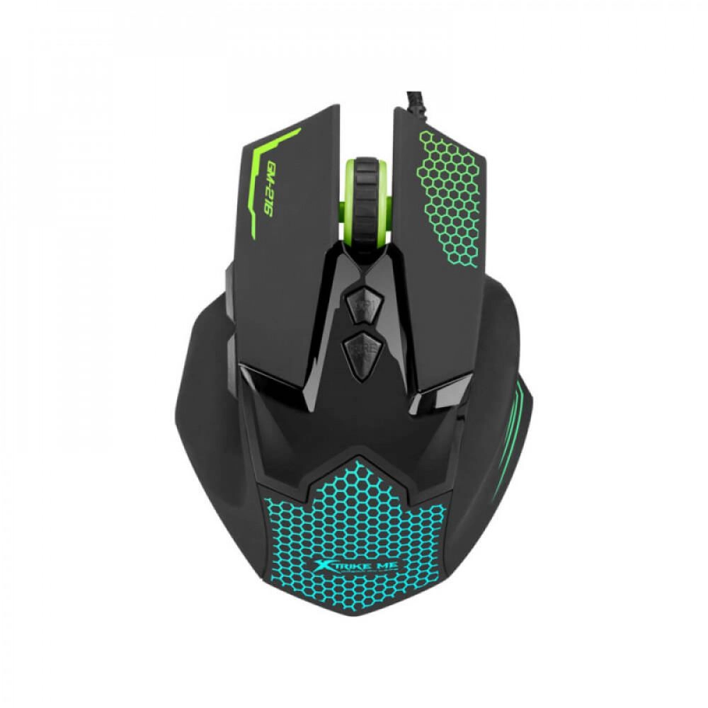 Mouse Gamer XTRIKE ME GM216 Usb Sensor Ótico - Preto