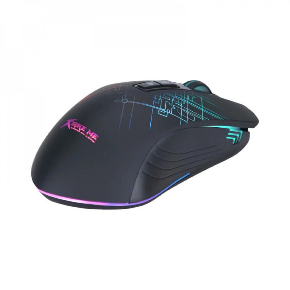 Mouse Gamer XTRIKE ME GM510, 7 Botões 6400 DPI- Preto