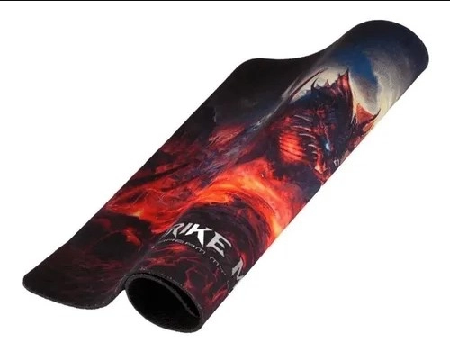 Mouse Pad XTRIKE ME MP-002 de borracha e tecido Dragon 270mm x 320mm x 2mm