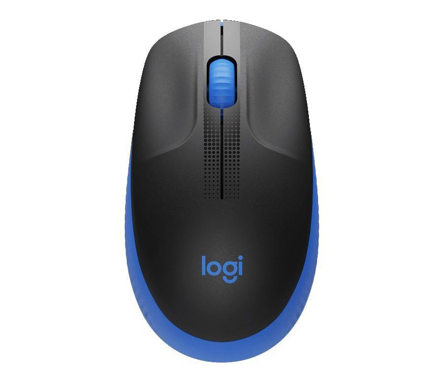 Mouse sem Fio LOGITECH M190 Ambidestro - Azul