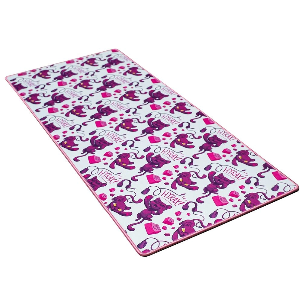 Mousepad MOTOSPEED Hyrax HMP901 - Branco Ilustrado