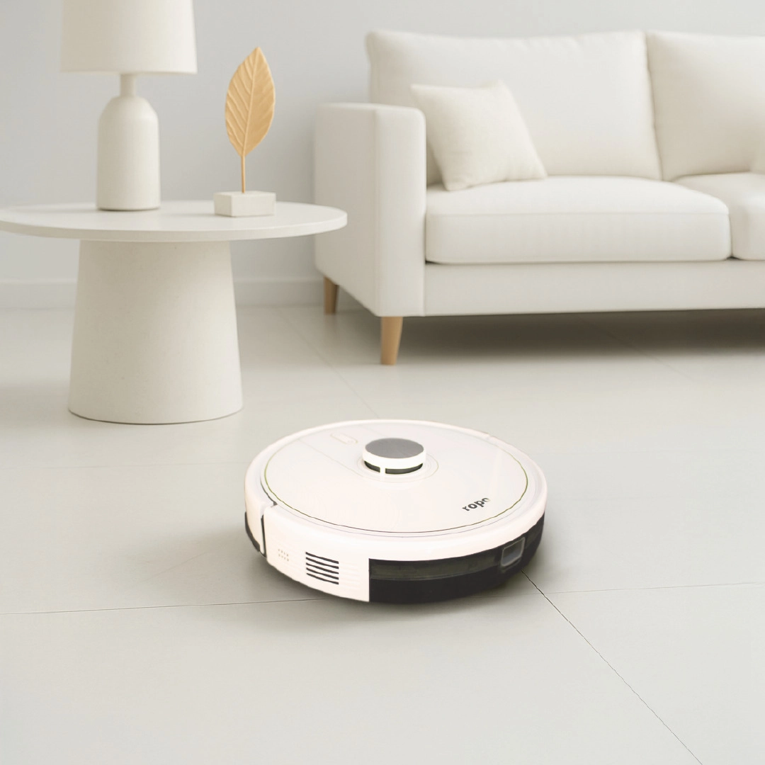 Robô Aspirador Ropo Glass 5 Branco