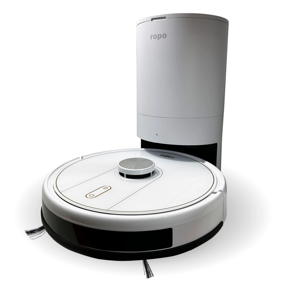 Robô Aspirador Ropo Glass 5 Pro Branco 110V