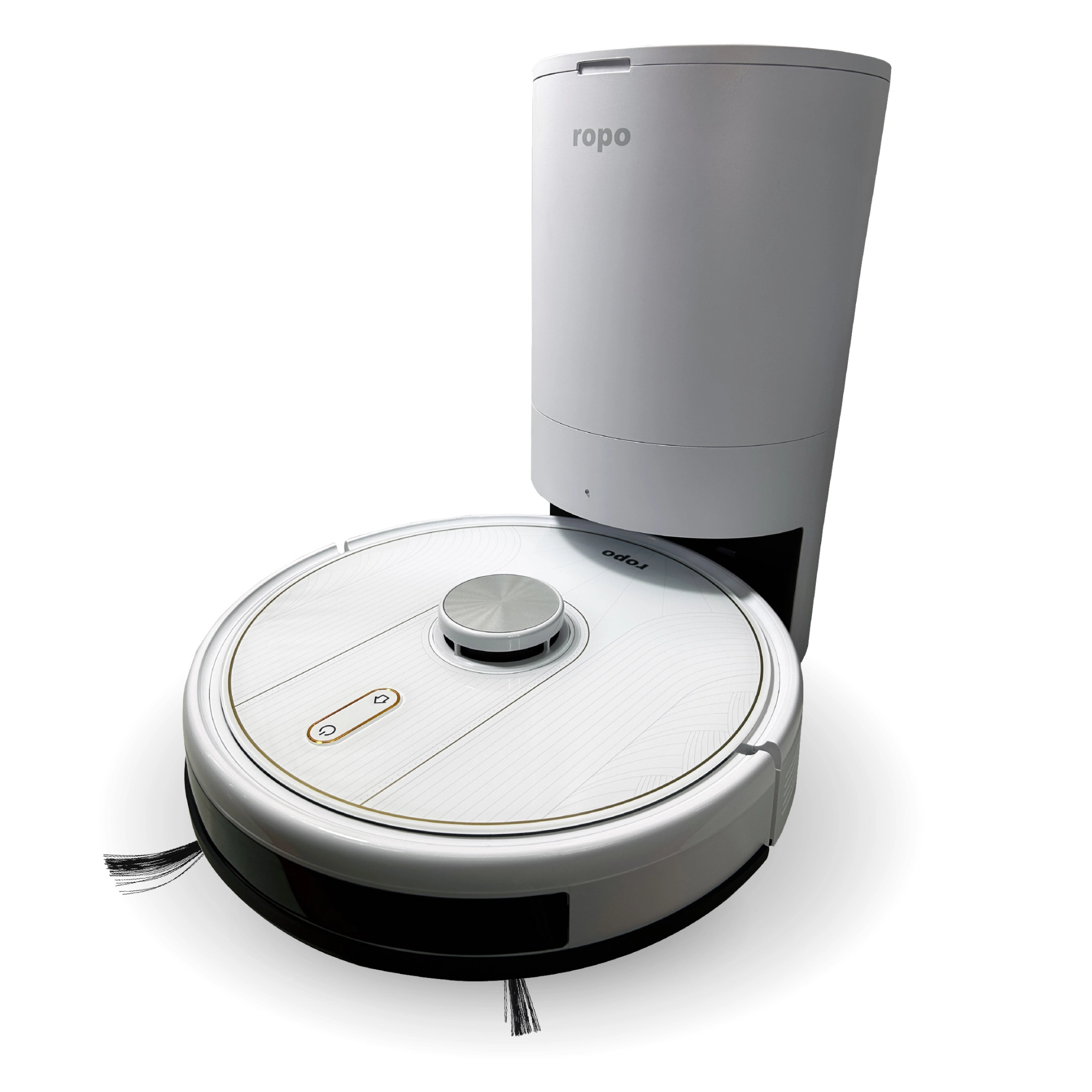 Robô Aspirador Ropo Glass 5 Pro Branco 110V