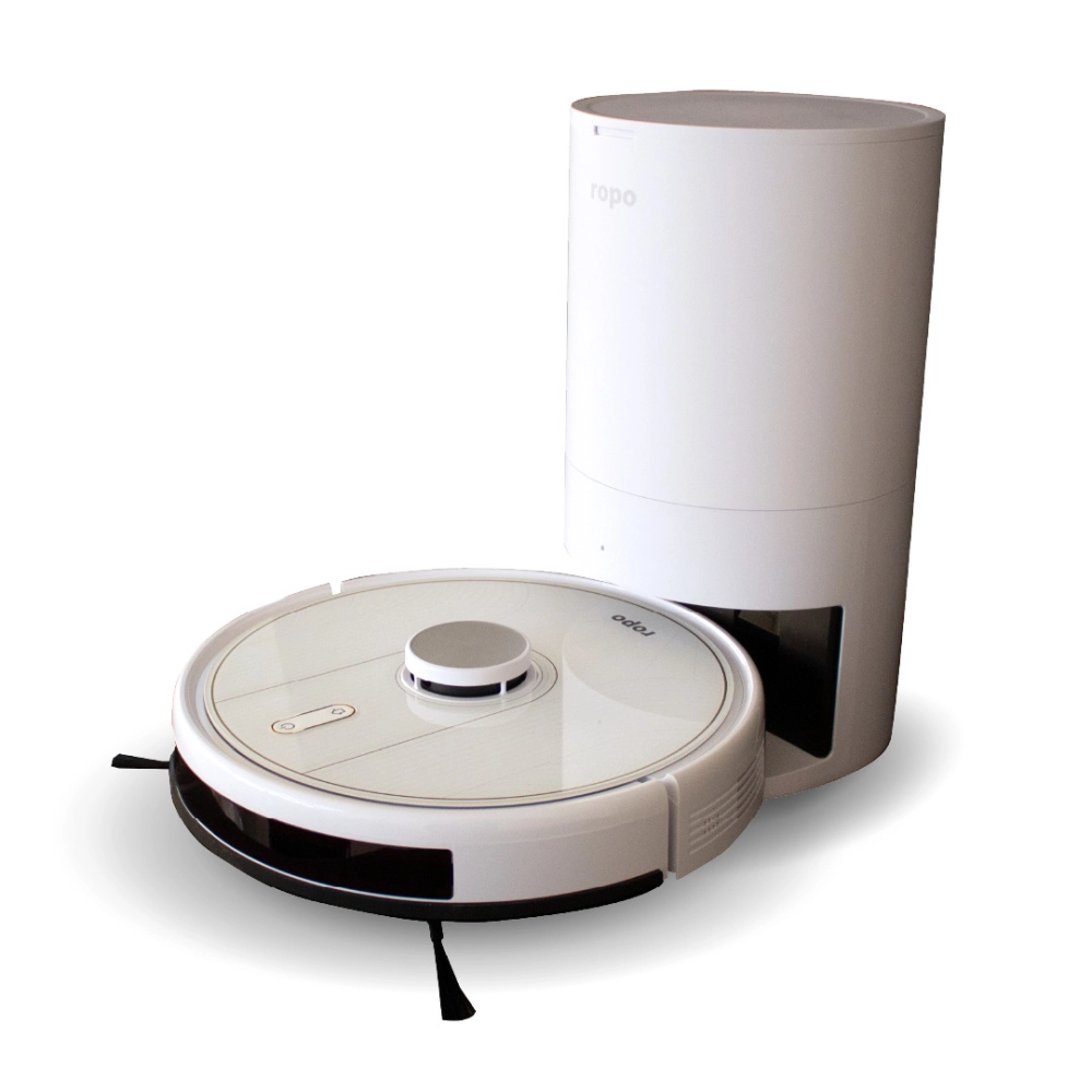 Robô Aspirador Ropo Glass 5 Pro Branco 110V