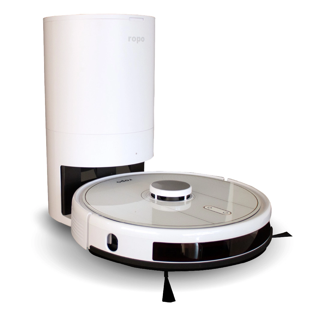 Robô Aspirador Ropo Glass 5 Pro Branco 220V