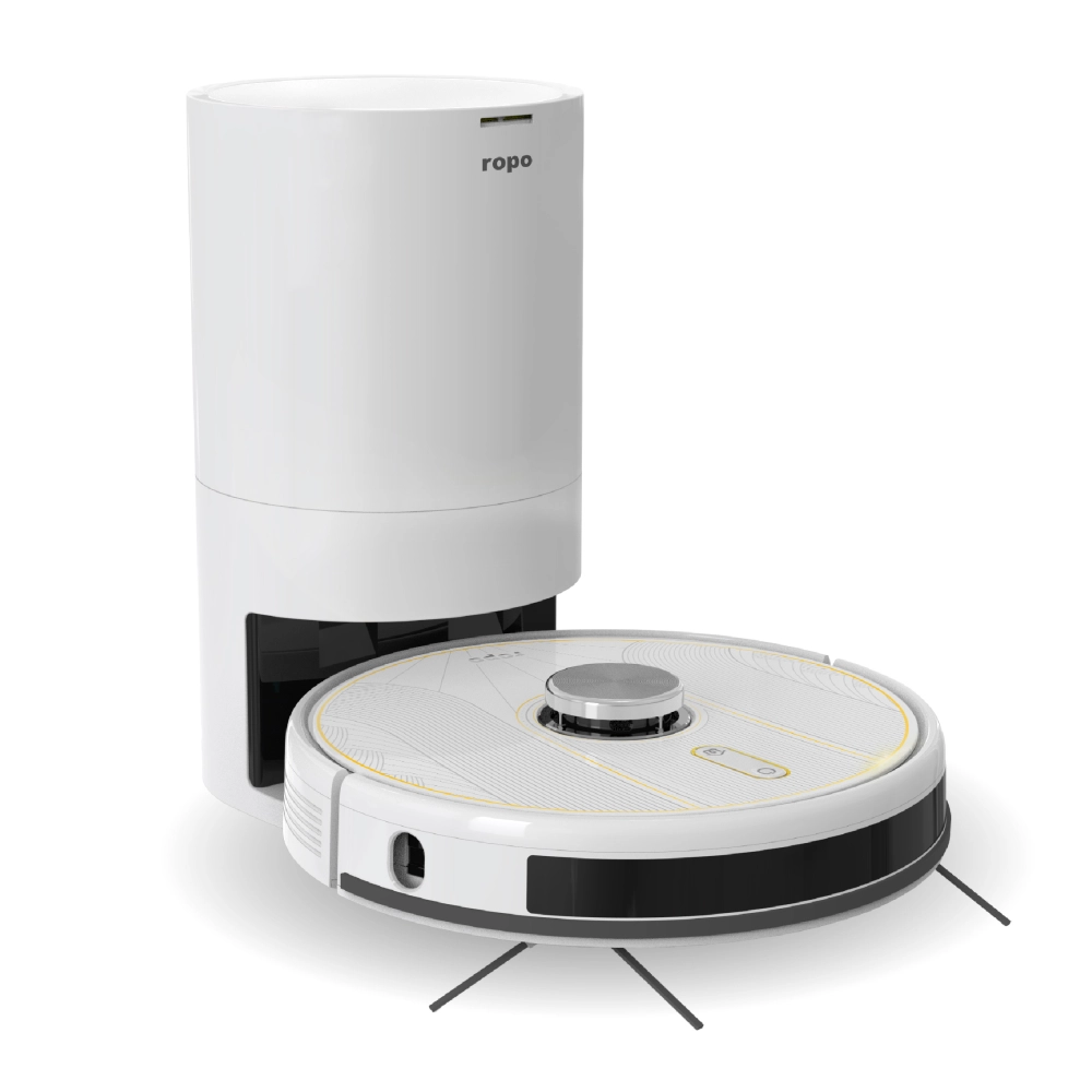 Robô Aspirador Ropo Glass 5 Pro Branco 220V