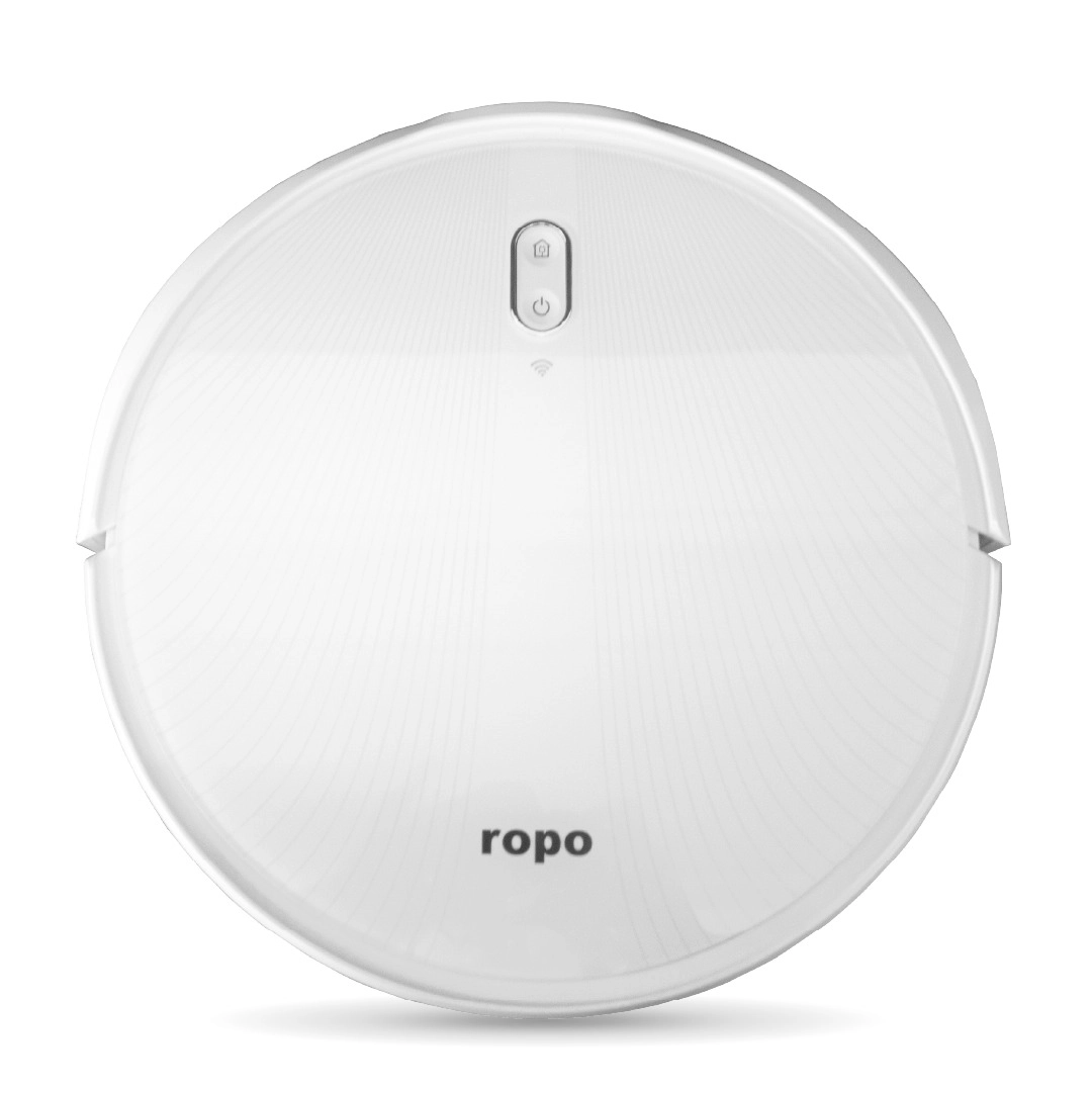Robô Aspirador Ropo Laser Slim Branco