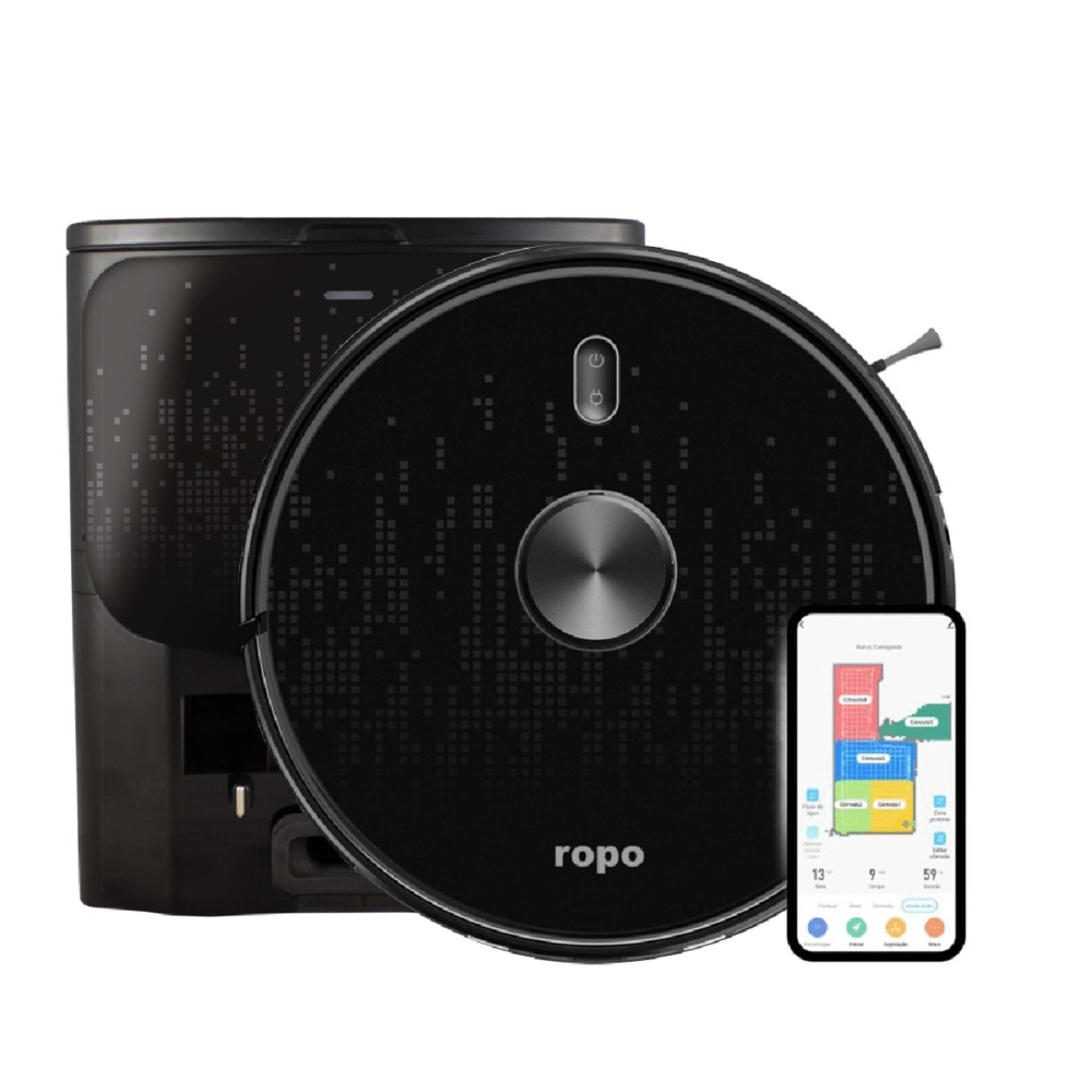 Robô Aspirador Ropo Smart Laser Pro 110V