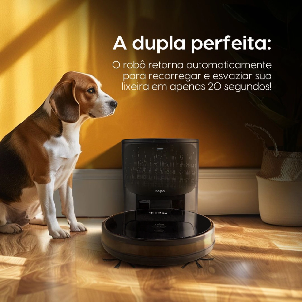 Robô Aspirador Ropo Smart Pet Pro 220V