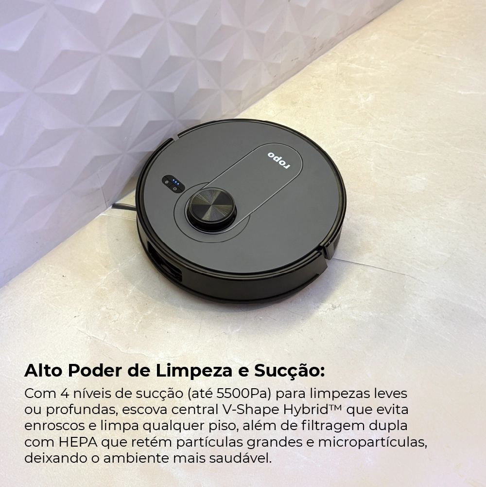 Robô Aspirador - Ropo Vision 