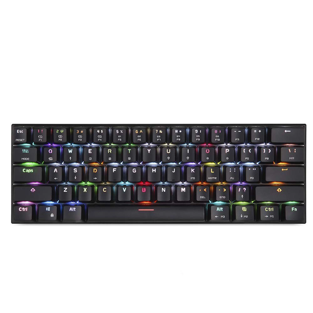Teclado MOTOSPEED CK62 Bluetooth Switch Vermelho - Preto