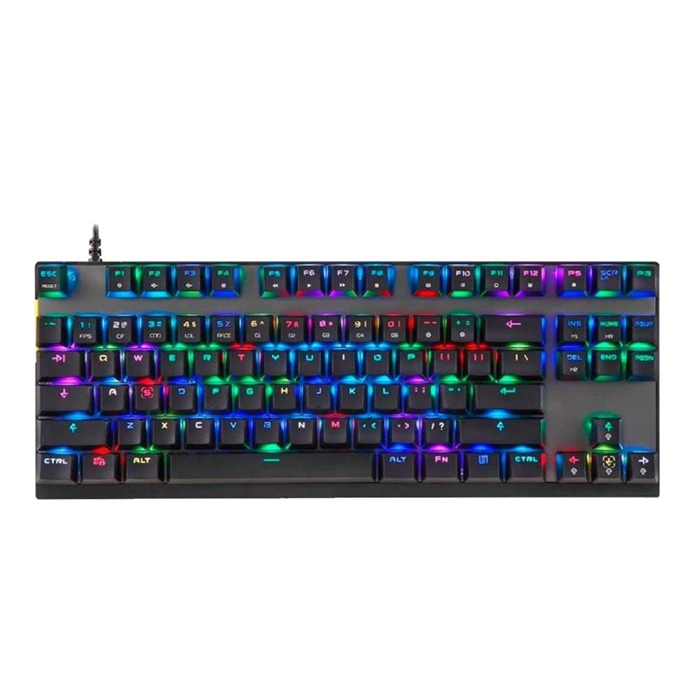 Teclado MOTOSPEED CK82 Switch Vermelho RGB - Preto