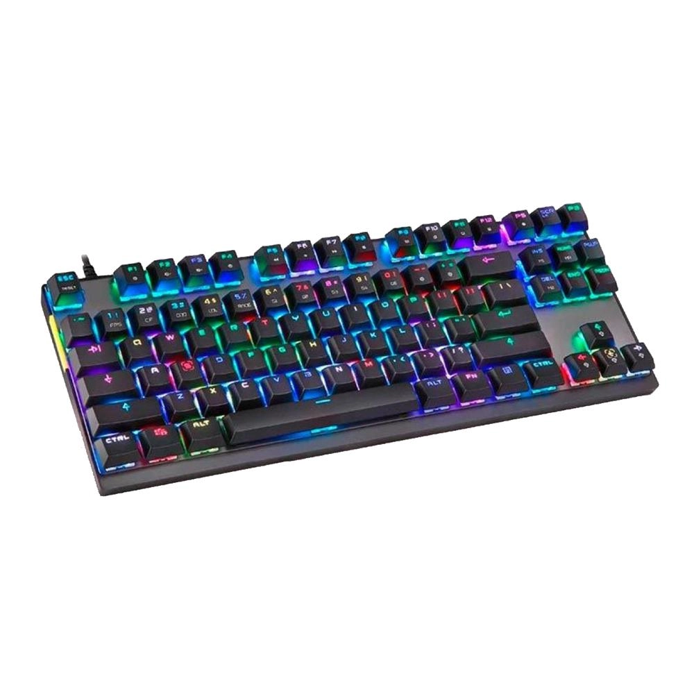 Teclado MOTOSPEED CK82 Switch Vermelho RGB - Preto