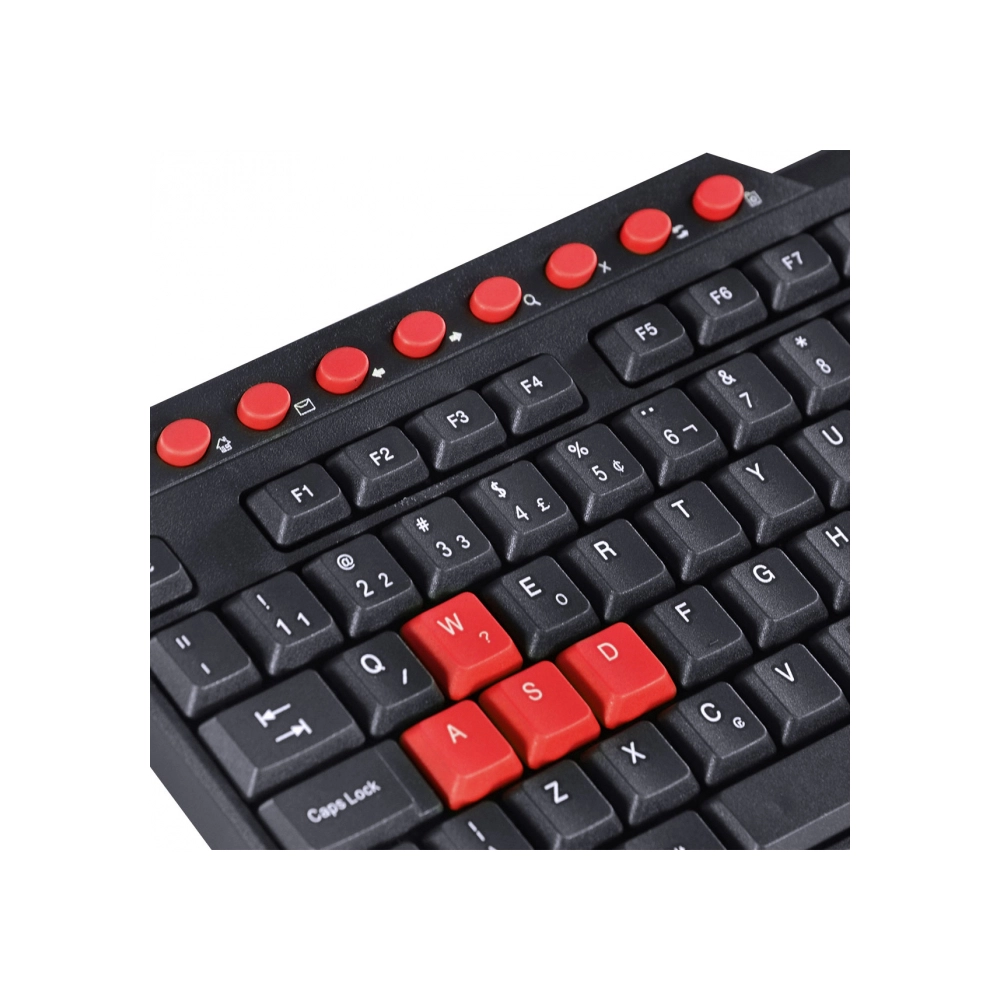 Teclado VINIK Vx Gaming Dragon V2 Gt100 Preto E Vermelho