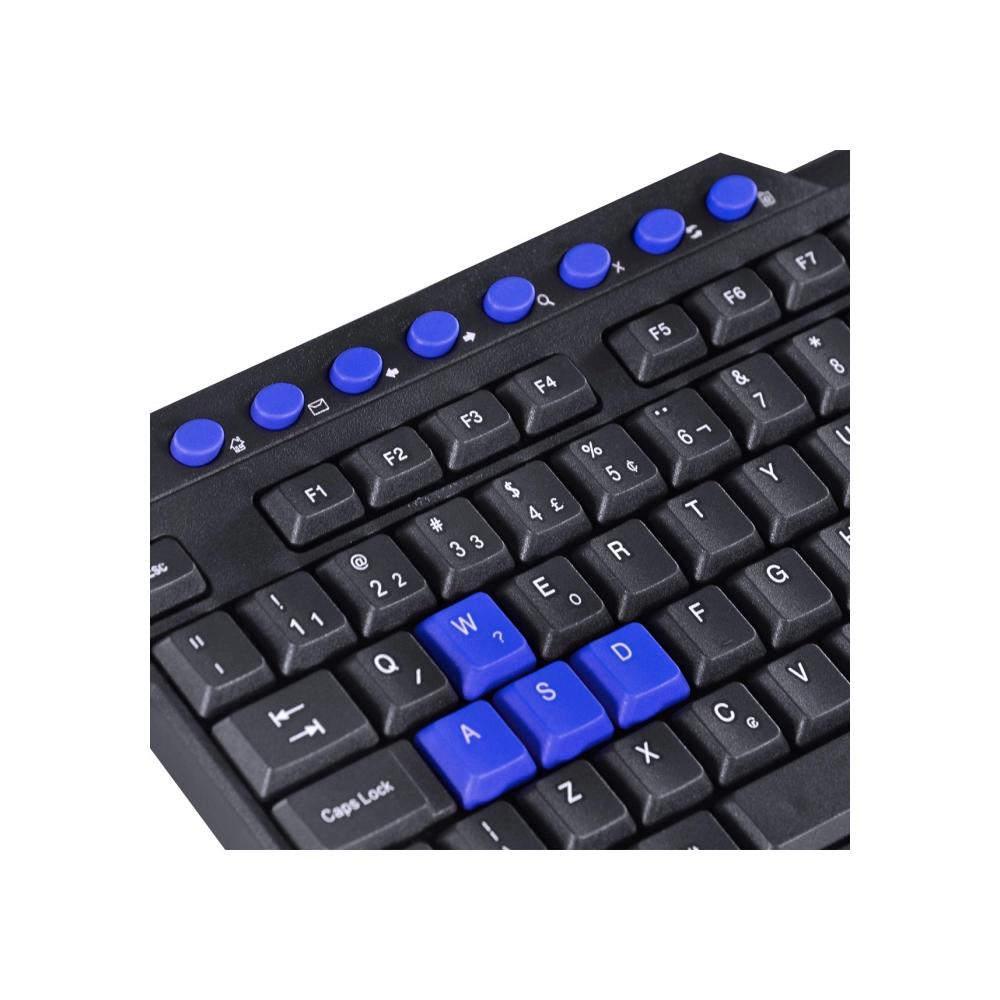 Teclado VINIK Vx Gaming Dragon V2 Gt102 - Preto Com Azul