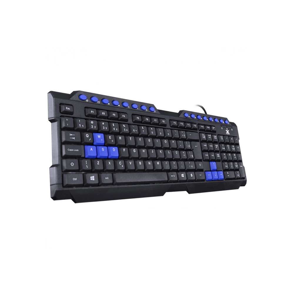 Teclado VINIK Vx Gaming Dragon V2 Gt102 - Preto Com Azul